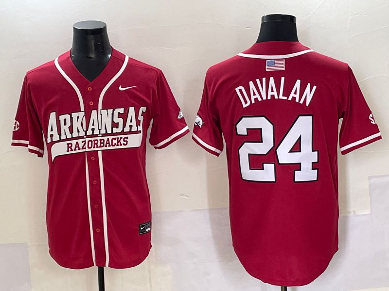 Men 2025 Alabama Crimson Tide #24 Davalan Red Nike Joint Name Nike NCAA Jersey style 1->new orleans saints->NFL Jersey